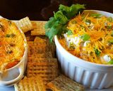 A picture of step 11 of Mike's Creamy Hot Crab Dip & Chilled Spread.