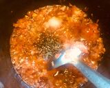 A picture of step 2 of Arrabbita sauce Pasta.