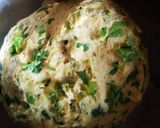 A picture of step 2 of Methi thepla.