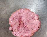 A picture of step 3 of Beetroot handvo.