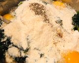 A picture of step 2 of Easy Spinach Balls.