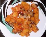 Foto langkah ke 3 dari resep Sambel Goreng Kentang.