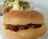 A picture of step 4 of Shaking Beef (Thit Bo Luc Lac).