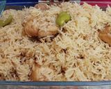 A picture of step 8 of Chicken Pulao 😋😋.