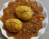 A picture of step 8 of Dhaba style Egg Curry.