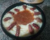 Une image de l'étape 4 de Purée aux saucisses.