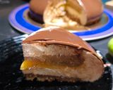 Une image de l'étape 9 de Entremets Figue avec Confit de Figue, Insert Praliné et Mousse Vanille.