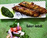 A picture of step 8 of Aloo ke Kakori kebab.