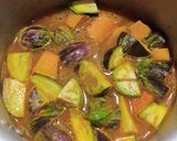 கத்தரிக்காய் காராமணி குழம்பு(brinjal kara kulambu recipe in tamil) ரெசிபி ஸ்டேப் 3 புகைப்படம்