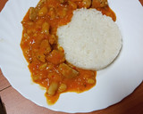 Foto del paso 5 de la receta: Guiso de judías con carne y arroz blanco