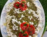A picture of step 10 of Shahi rani palak paneer.