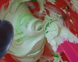 Foto langkah ke 4 dari resep Pandan Steamed Roll Cake, 1 telur irit bahan.
