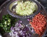 A picture of step 7 of Veg Manchurian and Fried Rice.
