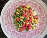 A picture of step 2 of Baked Maggi With Tricolour Veggie.