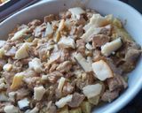 Une image de l'étape 2 de Gratin poulet.