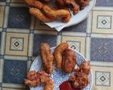 899. Egy kis nasi bundás virsli és bolti csirkemell falatok ! recept fázis 3 fotója