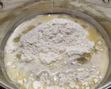 Glutén- és tejmentes képviselőfánk, pudingos krémmel,vegán habbal recept fázis 2 fotója