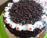 Foto langkah ke 9 dari resep Black forest kukus empuk n moist bgt😊☺😘🎂.