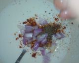 A picture of step 4 of Salad raita home made style.
