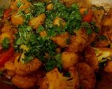 मसालेदार आलू-गोभी (masaledar aloo gobhi recipe in Hindi) रेसिपी चरण 6 फोटो