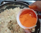 A picture of step 5 of Bread ka halwa.