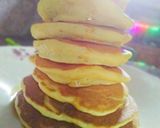Foto langkah ke 8 dari resep Pancake Fluffy Pisang aroma Nangka (no mixer).