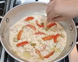 A picture of step 5 of Pizza Karahi.