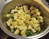 Foto del paso 6 de la receta Crema Fría Detox de Calabacín con puerro y Manzana