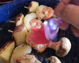 Foto del paso 7 de la receta: Brocheta de camarón. 100% libre de grasa