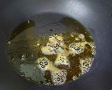 A picture of step 3 of Chicken Kosha.