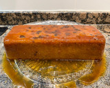 Foto del paso 15 de la receta: Pudding de bizcocho con melocotón en almíbar
