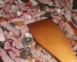 Pas rețetă Tagliatelle cu șuncă și ciuperci 2 fotografie