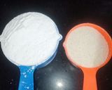 A picture of step 1 of Maddur Vada.