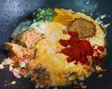 A picture of step 2 of Karahi Egg Masala.