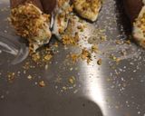 A picture of step 8 of Sicilian Cannoli (without lard or Marsala).