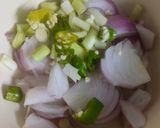 आटे और प्याज के पकौड़े Aate aur Payaj ke Pakode रेसिपी चरण 1 फोटो