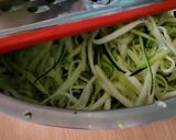 Une image de l'étape 2 de Galettes de courgettes.