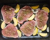 Sertéskaraj almával sütve 🥩🍏 recept fázis 3 fotója