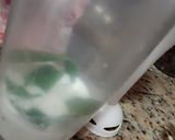 Foto del paso 1 de la receta: Crepes verdes rellenos