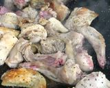 A picture of step 2 of Chicken and Rabbit Paella with Fresh Rosemary – Step-by-Step from Scratch!.