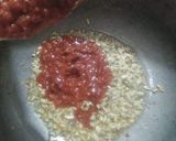 A picture of step 8 of Schezwan sauce.