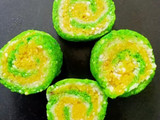 Tricolor Kaju Roll