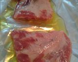 A picture of step 2 of Dill pickle ribs.