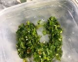 A picture of step 2 of Masala paratha.