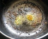 A picture of step 1 of Spinach peanut moong dal sabji.