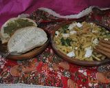 A picture of step 7 of Peanuts Pasta With Feta Cheese.