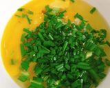 Hình bước làm 3 của món Trứng chiên thịt rau củ