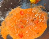 A picture of step 3 of Singapore chilli crab.