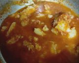 A picture of step 6 of Matar kachori with aloo sabzi.
