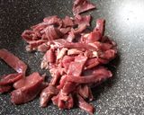 Foto del paso 2 de la receta: Chow fan de carne con huevo